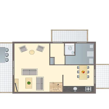 Holiday home On The Water With Veranda